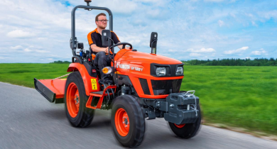 Kubota: une nouvelle série de tracteurs compacts 