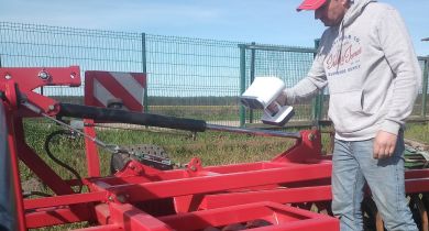 Un scanner 3D pour modifier les machines agricoles.