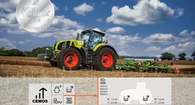 Claas : le Terranimo intègre le Cemos pour les tracteurs.