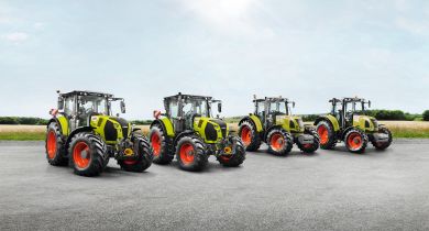 Déjà vingt ans de tracteurs Claas au Mans