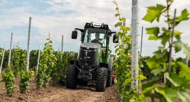 Le tracteur électrique Fendt e100 V Vario produit dès 2024