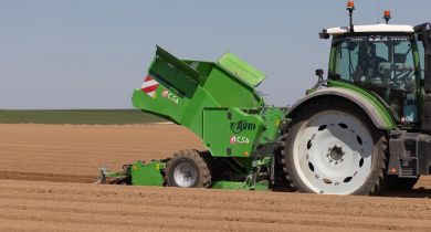 Le système anti-érosion débarque sur les planteuses Ceres 200H