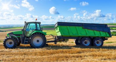 BKT:  le nouveau FL 695 pour les remorques agricoles.