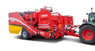 Un entraînement tout hydraulique pour l'arracheuse Grimme Evo 280