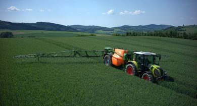 Les fonctions TC-SC, TC-Bas et TC-Geo du terminal S10 ont été certifiées par l'AEF. © Claas 