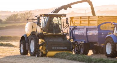 Le pick-up UltraFeed de New Holland se perfectionne pour gagner en débit