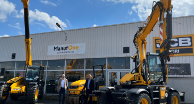 JCB renforce son partenariat avec ManutOne