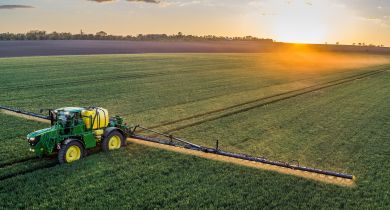 Basf: une coopération entre xarvio® Digital Farming Solutions et John Deere. © BASF 