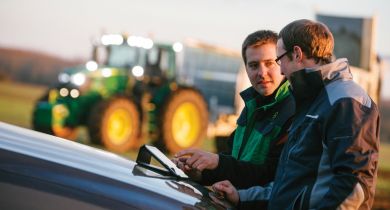 John Deere: le transfert de données possible pour les flottes mixtes