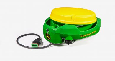 John Deere: un nouveau récepteur GPS avec le StarFire 7500