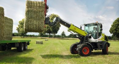 Claas: la chargeuse Torion 738 T Sinus nominée aux Sima Innovation Awards 